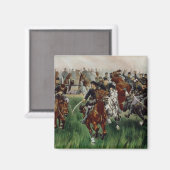 Cavalry, 1895 magneet (Voorkant / Achterkant)