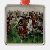 Cavalry, 1895 metalen ornament (Voorkant)