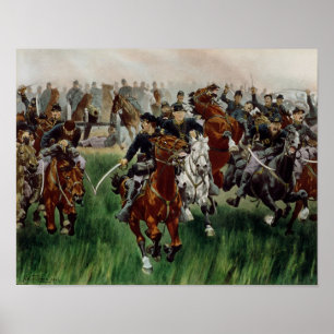 Cavalry, 1895 poster