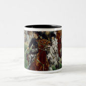 Cavalry, 1895 tweekleurige koffiemok (Center)