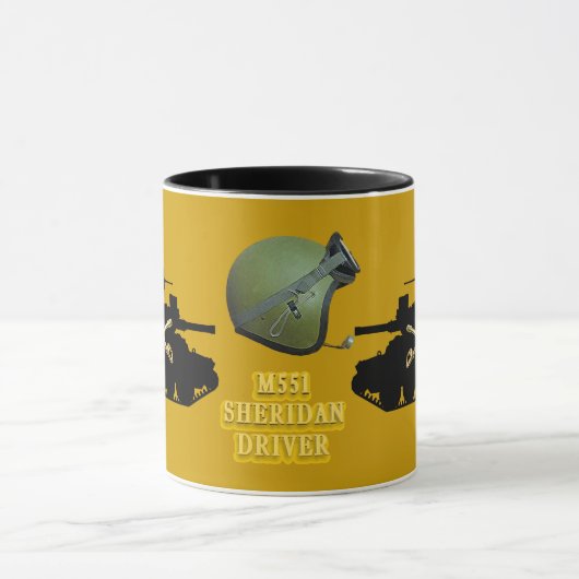 Cavalry Gold M551 Sheridan Driver Mok (Midden)