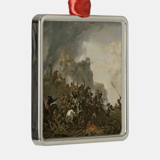 Cavalry Making a Sortie Metalen Ornament (Rechts)