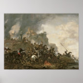Cavalry Making a Sortie Poster (Voorkant)