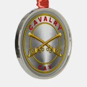 CAVALRY METALEN ORNAMENT (Rechts)