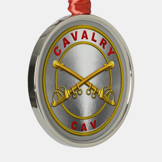 CAVALRY METALEN ORNAMENT (Rechts)
