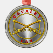 CAVALRY METALEN ORNAMENT (Voorkant)