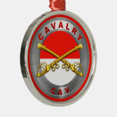 CAVALRY METALEN ORNAMENT (Rechts)