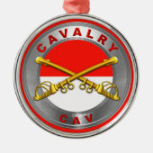 CAVALRY METALEN ORNAMENT (Voorkant)