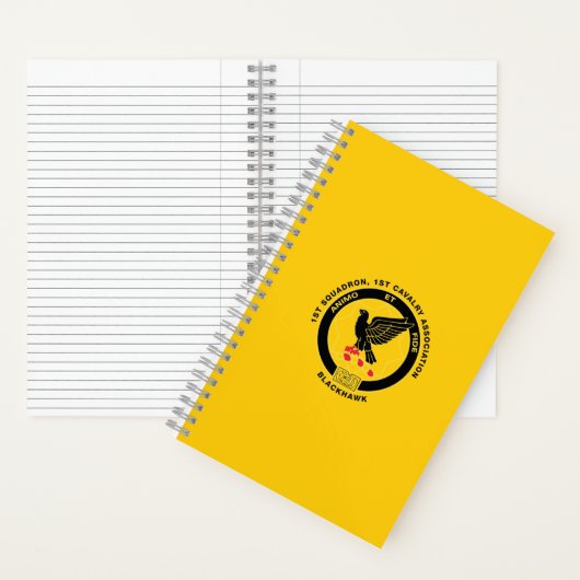 Cavalry Spiral Notitieboek - Cav Gold (Binnen)