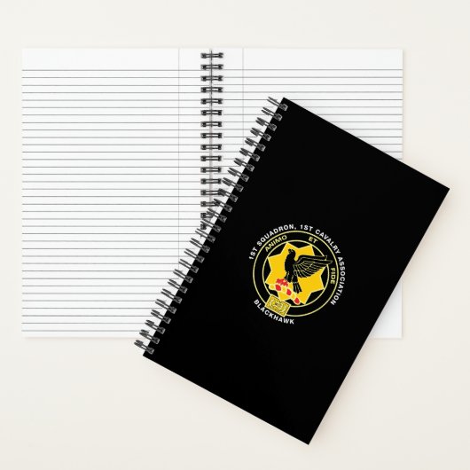 Cavalry Spiral Notitieboek - Classic Zwart (Binnen)
