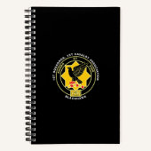 Cavalry Spiral Notitieboek - Classic Zwart (Voorkant)