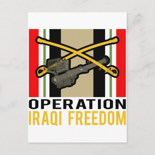 Cavalry Stinger OIF Briefkaart (Voorkant)