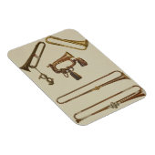 Cavalry trumpet, een eikel, een gelte trumpet gema magneet (Rechterzijde)