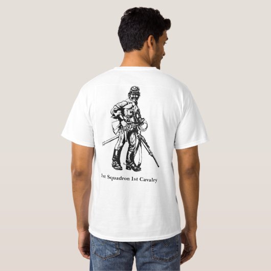 Cavalryman T-shirt (Achterkant volledig)