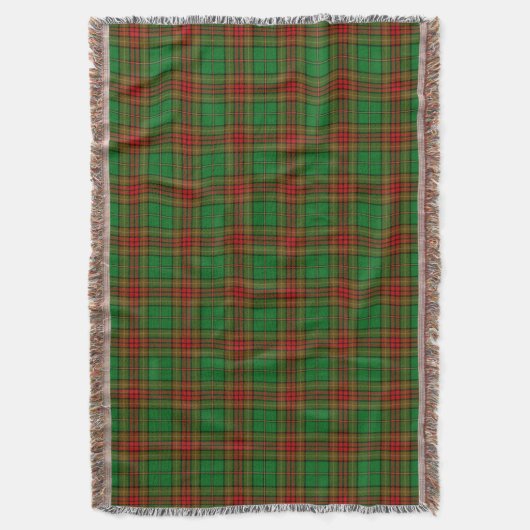 Cavan County Irish Tartan Deken (Voorkant Verticaal)