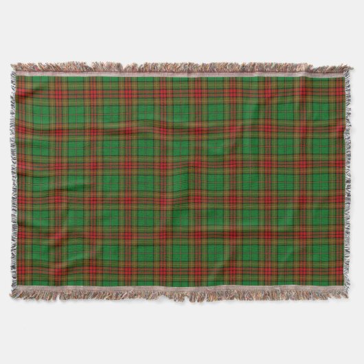 Cavan County Irish Tartan Deken (Voorkant)