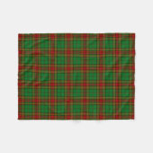 Cavan County Irish Tartan Fleece Deken (Voorkant (Horizontaal))