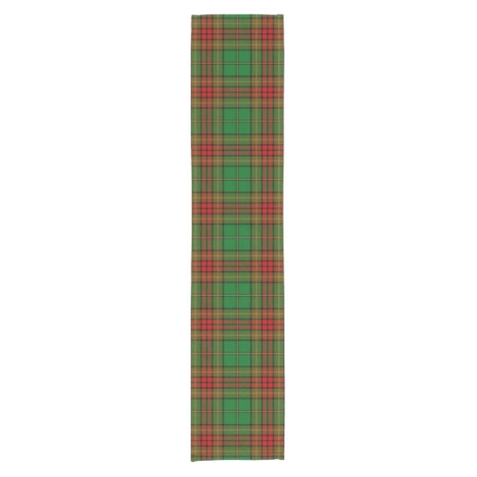 Cavan County Irish Tartan Korte Tafelloper (Voorkant)