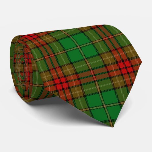 Cavan County Irish Tartan Stropdas (Opgerold)