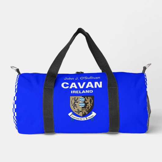 Cavan Ierland - Iers gepersonaliseerd Plunjezak (Voorkant)