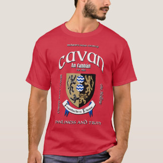 Cavan Ireland Irish Crest Wapenschild T-shirt