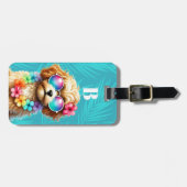 Cavapoo bagagerekje bagagelabel (Voorkant horizontaal)
