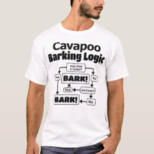Cavapoo Barking Logic T-shirt