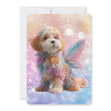 Cavapoo Cavoodle Engel Fee Verjaardag