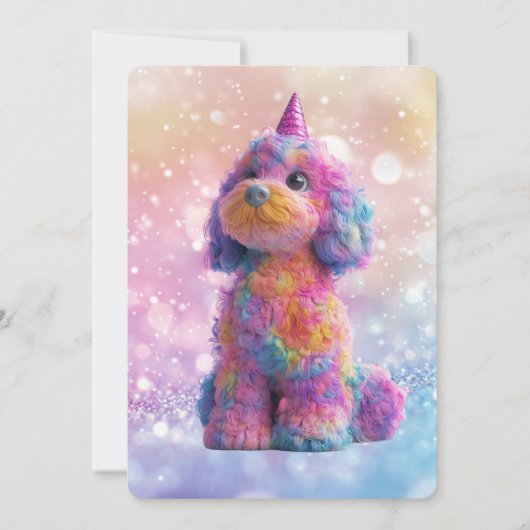 Cavapoo Cavoodle Verjaardag Kaart (Voorkant)