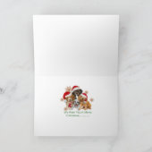 Cavapoo Christmas Kaarten Laat Het Sneeuwen (Binnen)