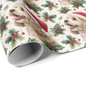 Cavapoo Christmas Wrapping Paper Cadeaupapier (Rol Hoek)