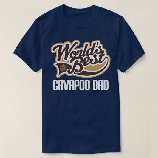 Cavapoo Dad T-shirt (Design voorkant)