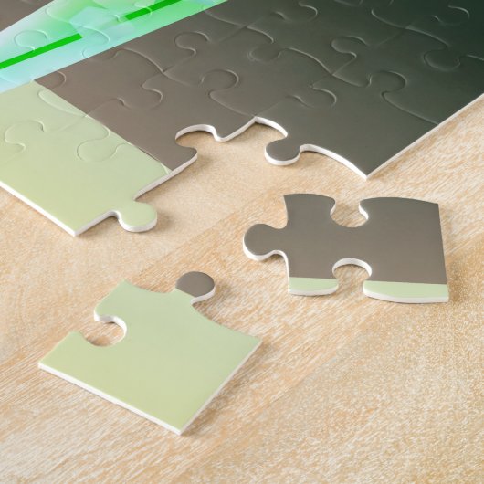 Cavapoo Dog Bartender ter voorbereiding van Cockta Legpuzzel (Zijkant)