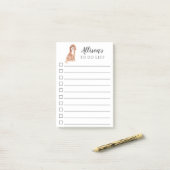 Cavapoo Dog gepersonaliseerd om lijst te doen Post-it® Notes (Op bureau)