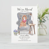 Cavapoo Dog | Verplaatsingsaankondiging Aankondiging (Staand voorkant)