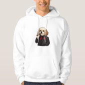 Cavapoo Don – Funny Mafia Dog Hoodie (Voorkant)
