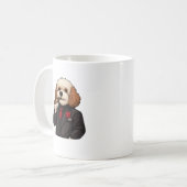 Cavapoo Don – Funny Mafia Dog Mug Koffiemok (Voorkant links)