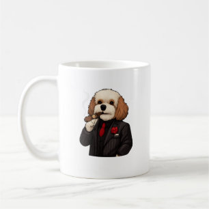 Cavapoo Don – Grappige Mafiëhond Mok