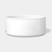 Cavapoo  Don – Mafia Dog Gentleman Illustration  Voerbakje (Rechts)