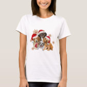 Cavapoo Kerstapparel T-shirt (Voorkant)