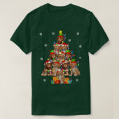 Cavapoo kerstboom Funny Santa Cavoodle Dog Xm T-shirt (Design voorkant)