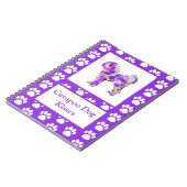 Cavapoo Kisses Schattig Hond Silhouet PPY&B Notitieboek (Linkerzijde)