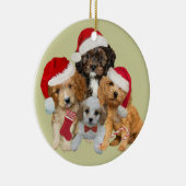 Cavapoo Let it Snow Ornament (Rechts)