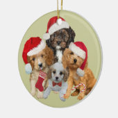 Cavapoo Let it Snow Ornament (Links)