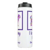 Cavapoo Leuke Hond Silhouet PPY&B Thermosbeker (Voorkant)