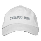 Cavapoo Moeder Hond Moeder Atletisch Geborduurde Pet (Voorkant)