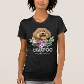 Cavapoo Shirt Gifts Dog Mam T-Shirt (Voorkant)