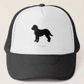 Cavapoo silhouette trucker pet (Voorkant)