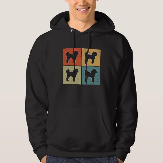 Cavapoo Vintage  4 Hoodie (Voorkant)