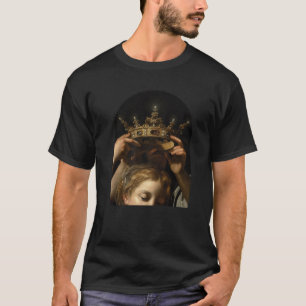 Cavarozzi-maagd met Angels, Christelijke renaissan T-shirt